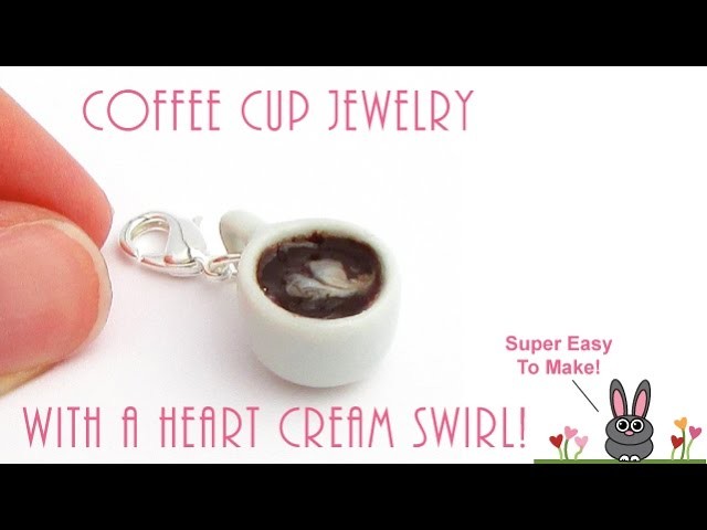 Coffee Cup With Heart Cream Tutorial