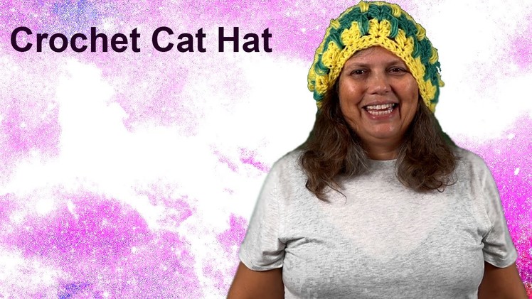 Crochet Cat Hat - How to Make Part 2