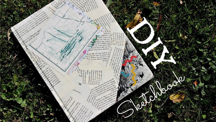 DIY Book Cover | Sketchbook, Notebooks, etc.