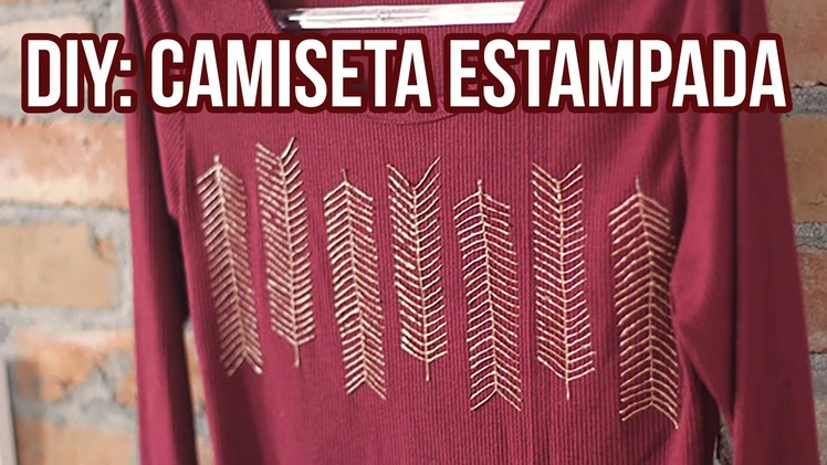 DIY: Camiseta estampada