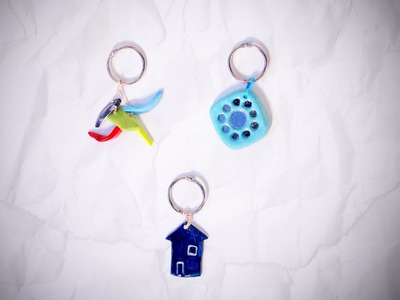 DIY Crafts : How To Make Clay Keychains