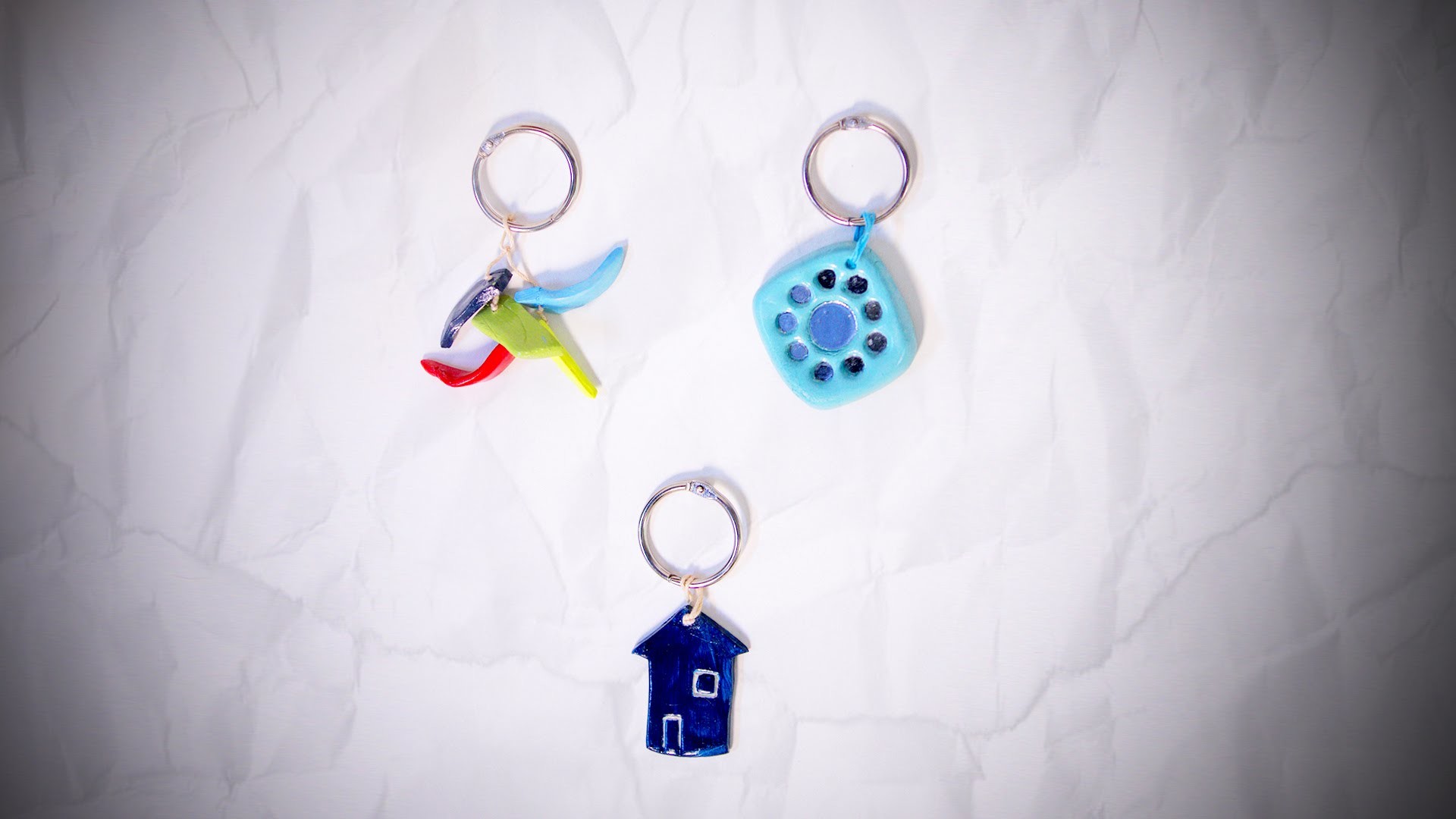 DIY Crafts : How To Make Clay Keychains