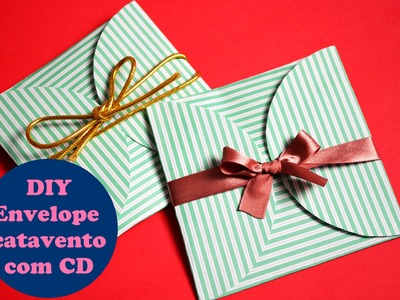 DIY: Envelope Catavento com CD