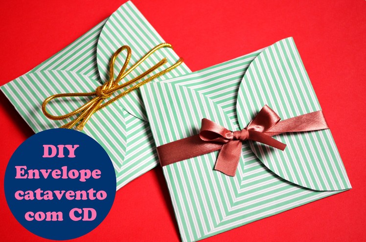 DIY: Envelope Catavento com CD