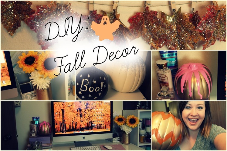 DIY Fall Room Decor ♡ Easy & Affordable!