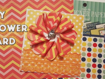 DIY Flower Card Tutorial - GiftBasketAppeal