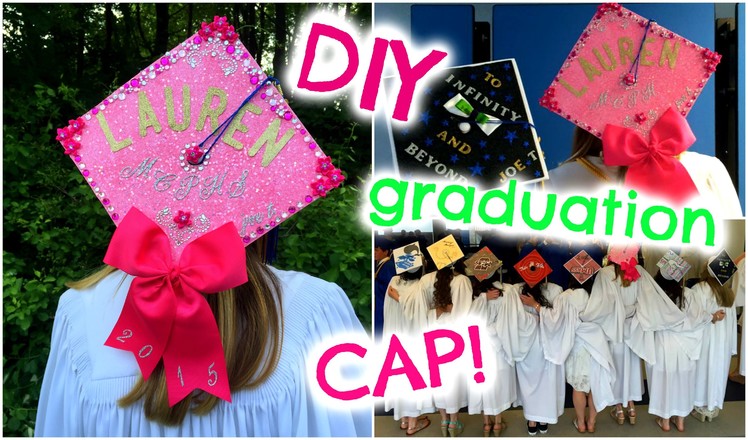 DIY Graduation Cap! ♡ How I Decorated My Cap