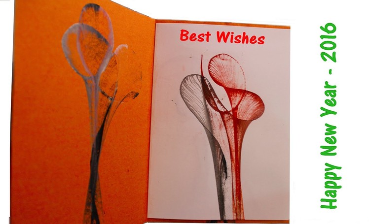 DIY - How to Make a Greeting Card from THREAD | Thread painting - Project for Children's