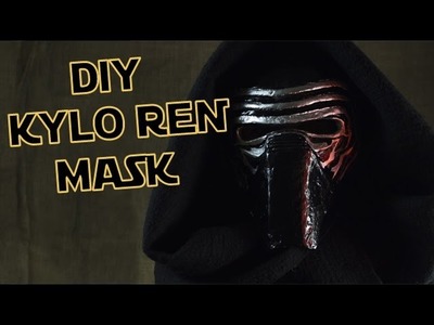 DIY Kylo Ren mask