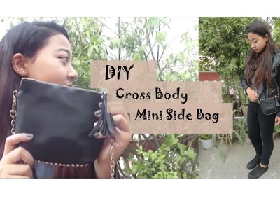 DIY Leather Cross Body Mini Bag