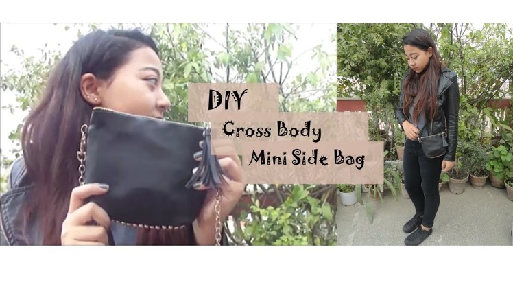 DIY Leather Cross Body Mini Bag