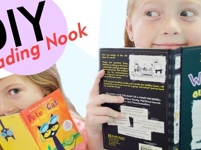 DIY Reading Nook | Tay from Millennial Moms