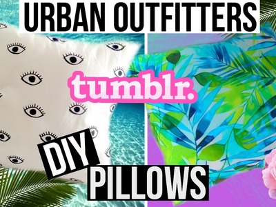 DIY Tropical Tumblr & Urban Outfitters Magical Thinking Embroidered Eye Pillow