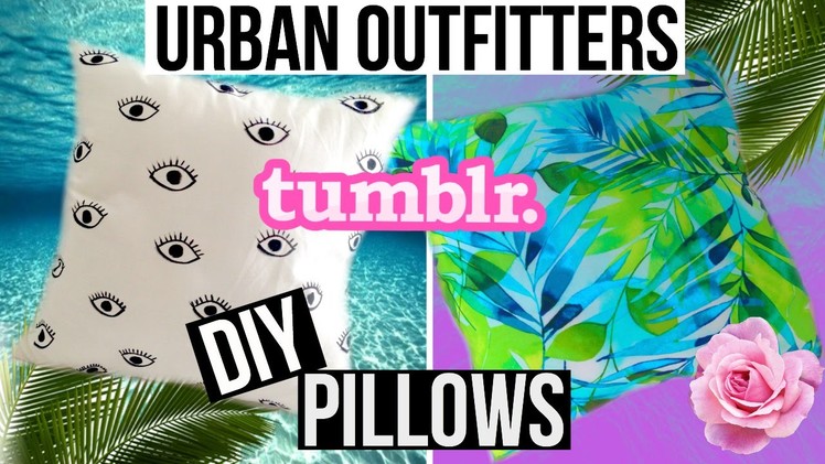 DIY Tropical Tumblr & Urban Outfitters Magical Thinking Embroidered Eye Pillow