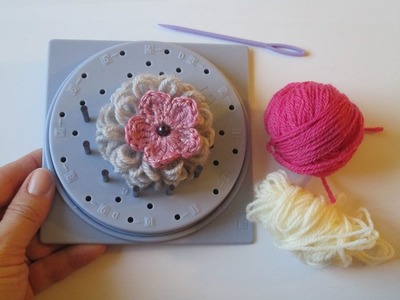 Fiore uncinetto Telaio Prym | Tutorial crochet flower with loom prym