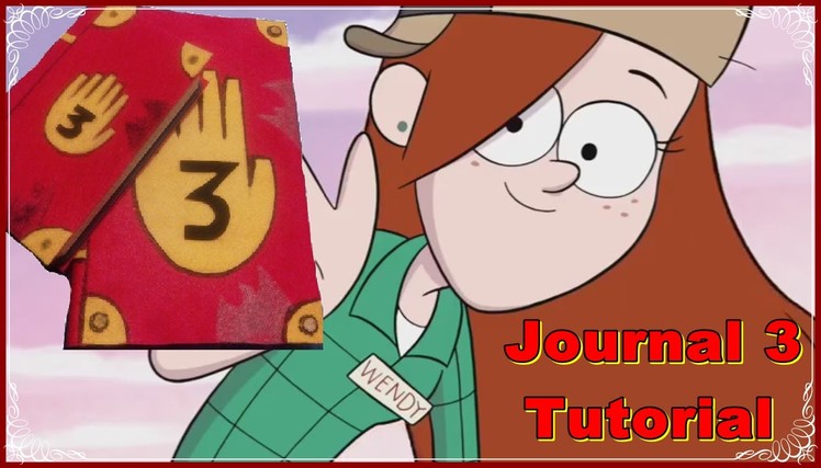 ---✂--- Gravity Falls DIY : Journal 3 Tutorial ---✂---