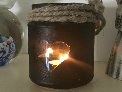 How To Create A Romantic Mason Jar Lantern - DIY Crafts Tutorial - Guidecentral