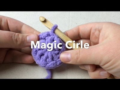 How to Crochet a Magic Circle (with SLOW Motion)