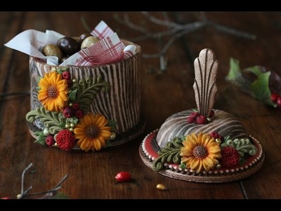 How to Make 3-D Woodland Cookie Boxes - A Dessert Network Collaboration Using Wilton Molds