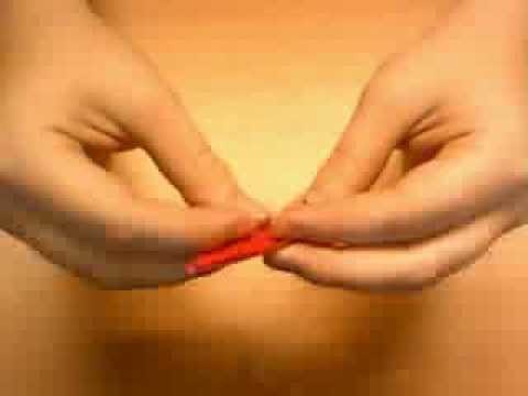 How to make a 3D Origami Strawberry
