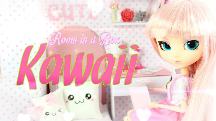 How to Make a Doll Room In A Box: Kawaii - Doll Crafts