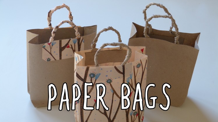 How to make a paper bag | DIY gift bags