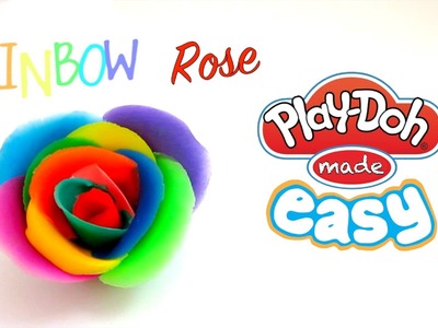 How To Make a Rainbow Rose with Play-Doh!