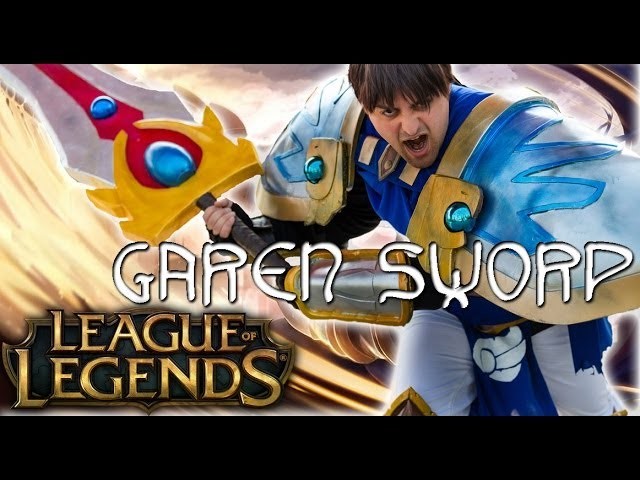 How to Make GAREN SWORD from League of Legends