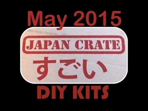 May 2015 Japan Crate DIY CANDY KITS - with yoyomax12