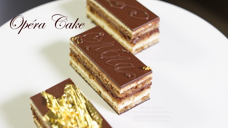 Opera Cake Recipe – Bruno Albouze – THE REAL DEAL