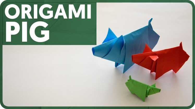 Origami Pig (Eduardo Clemente)