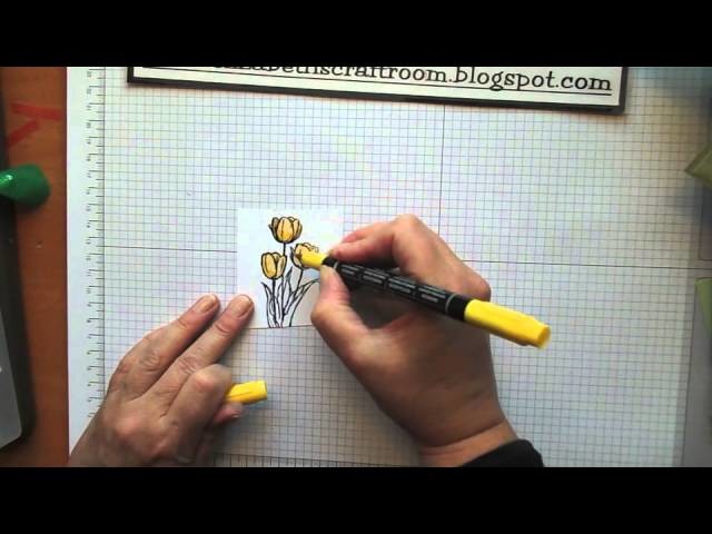 Pop up Tulip Card