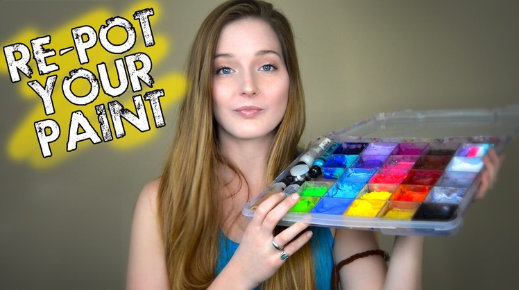 Quick Tip #4 | Re-Pot Face Paint DIY