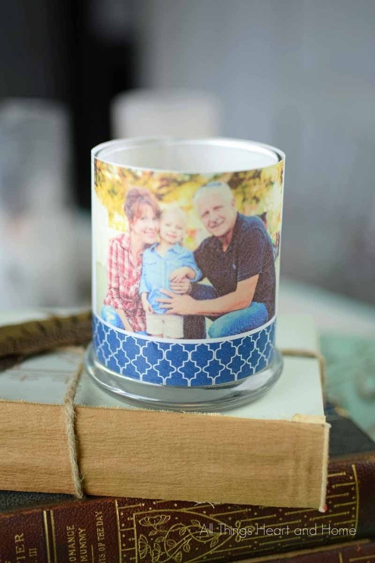 Vellum Candle Wraps - perfect for Mother's Day