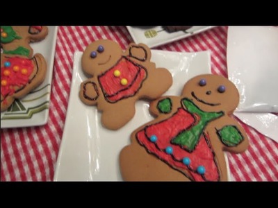 ABC123: DIY Kids Christmas Gingerbread Cookies (Let's Craft)