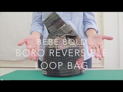 Boro Inspired Reversible Loop Bag