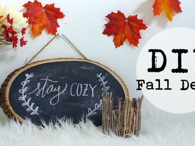 Cozy Fall DIY Decor