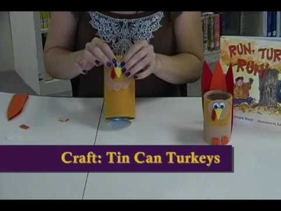Crafty Creations #23: Tin Can & Paper Cup Turkey Crafts