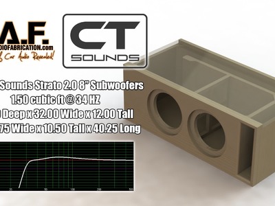 CT Sounds How To | Build a Subwoofer Box for Strato 8"