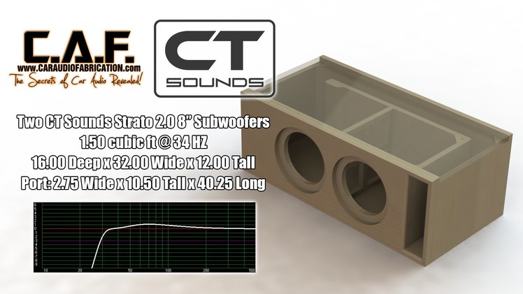 CT Sounds How To | Build a Subwoofer Box for Strato 8"