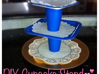 DIY Cupcake stand (UNDER 5$)