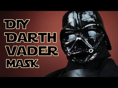 DIY Darth Vader Paper Mache  Mask