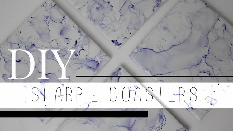 DIY FAUX MARBLE COASTERS (UNDER $20) || Kaitlyn Coskun