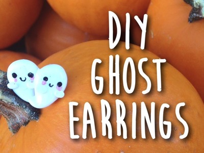 DIY Ghost Earrings