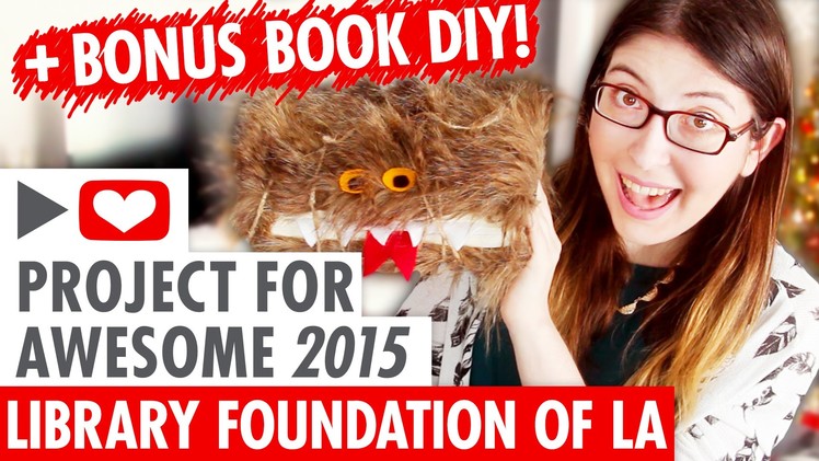 DIY Monster Book of Monsters - The Library Foundation of LA - P4A 2015