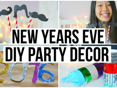 DIY New Year's Eve Party! Easy & Quick Decor!