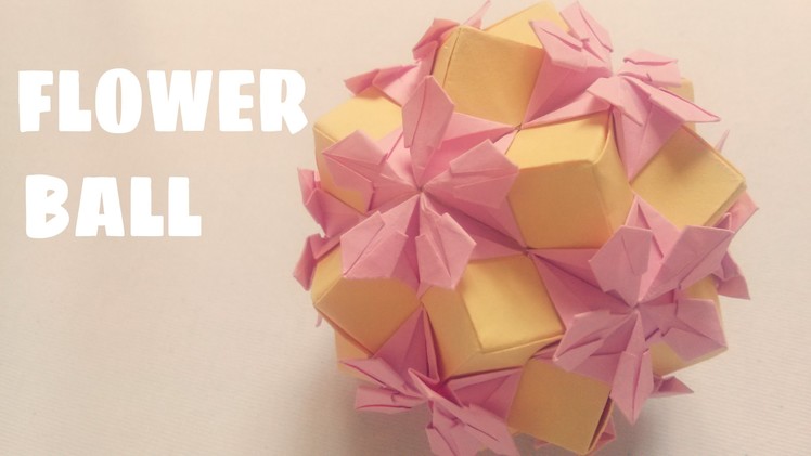 DIY - Origami Flower Ball - Kusudama Ball