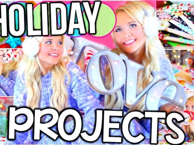 Easy DIY Holiday & Christmas Projects! Gift Ideas, Decorations & Treats!