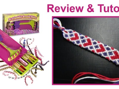 • Friendship Bracelet Loom Review + Hearty Pretzels Pattern •