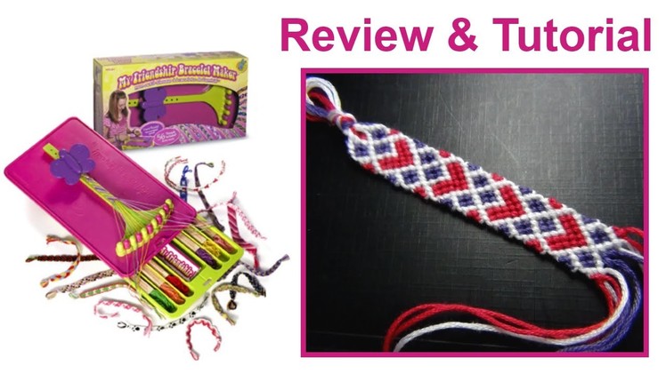 • Friendship Bracelet Loom Review + Hearty Pretzels Pattern •